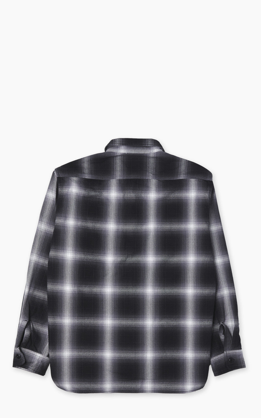 Houston Ombre Check Viyella Shirt Black