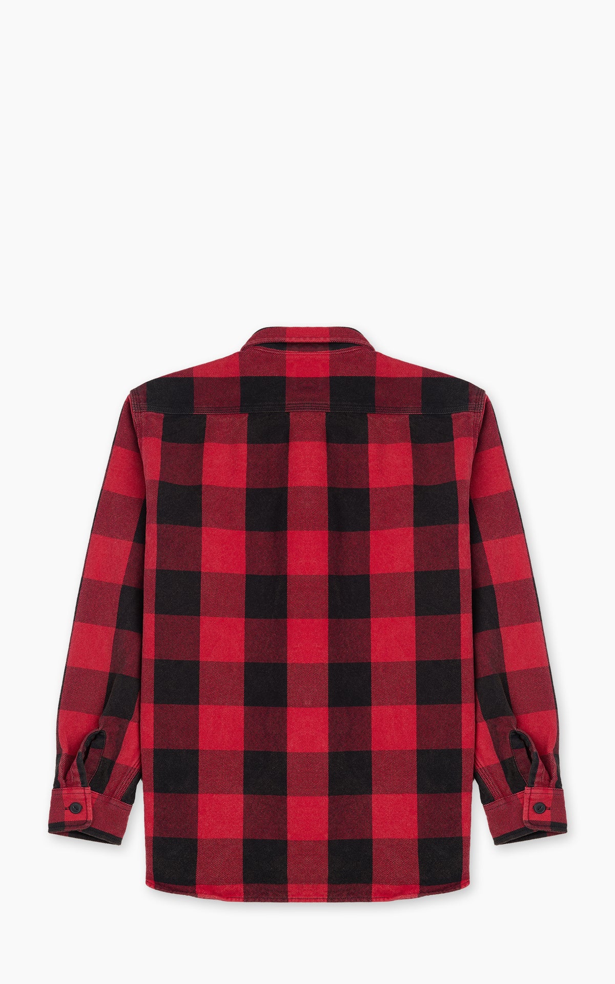 Houston Vintage Block Heavyweight Viyella Shirt Checked Red
