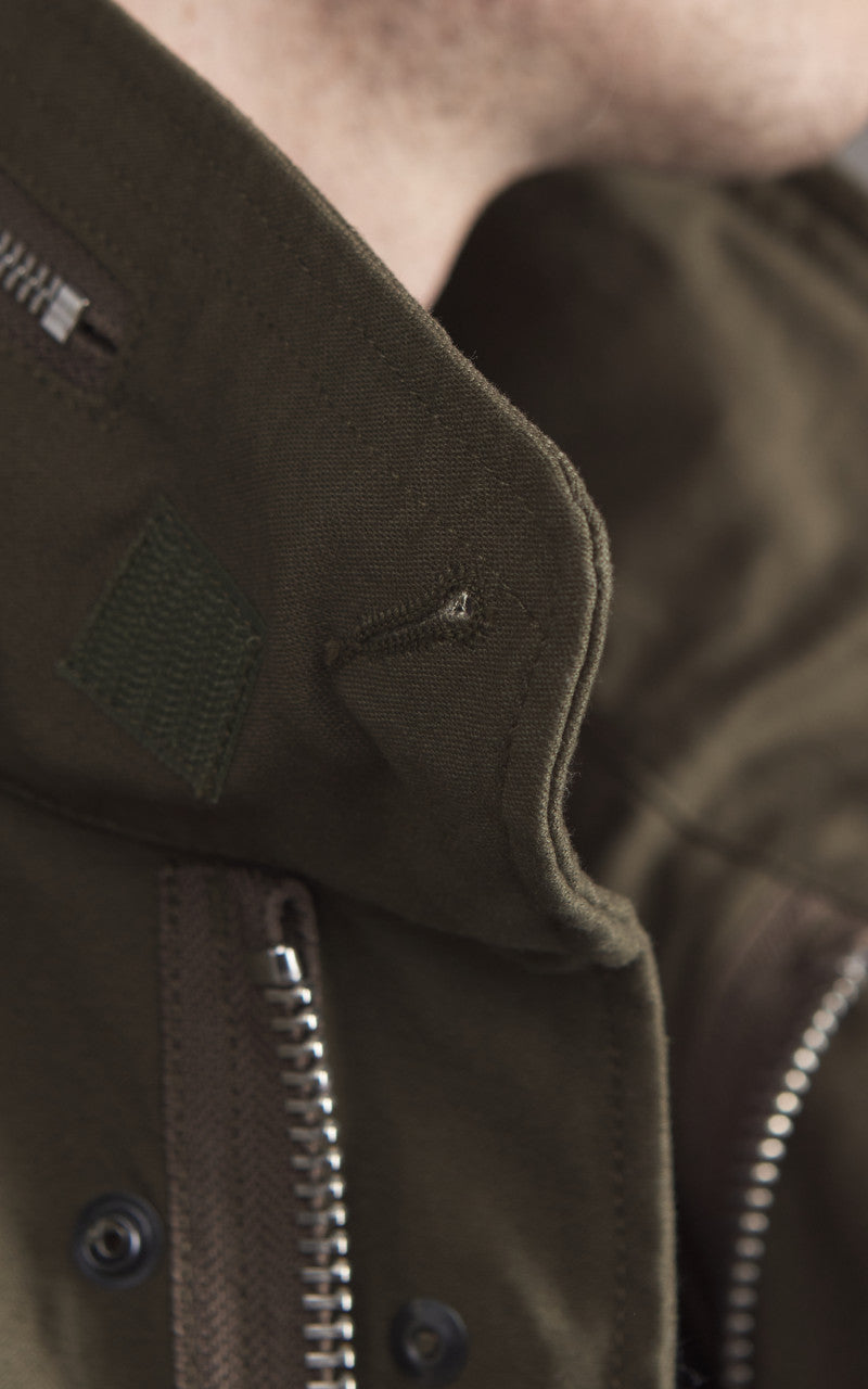 Houston US M65 Field Jacket Lined Olive Drab