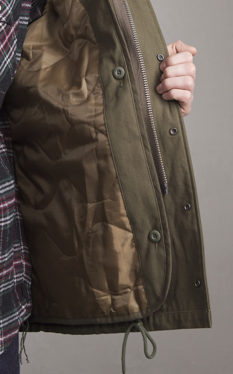 Houston US M65 Field Jacket Lined Olive Drab