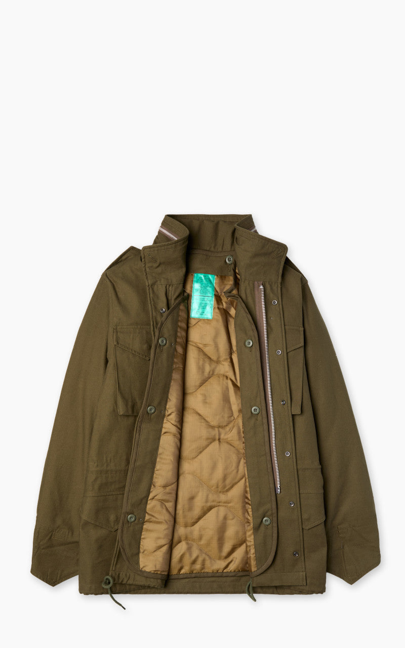 Houston US M65 Field Jacket Lined Olive Drab
