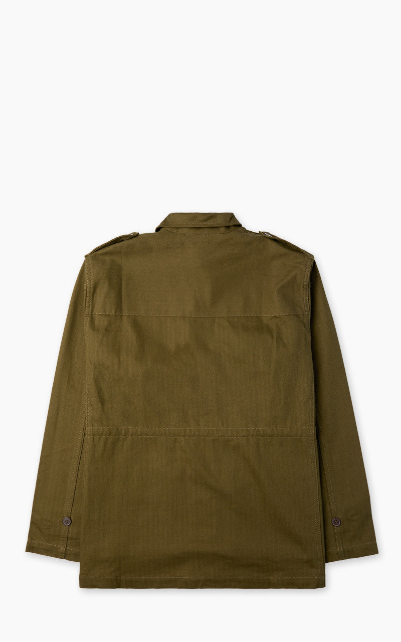 Houston M-47 French Army Jacket Olive Drab