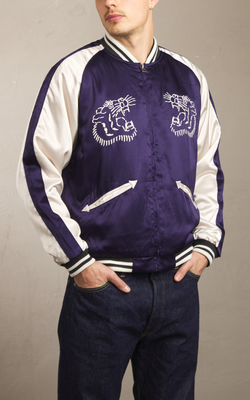 Houston Souvenir Jacket Tiger Navy