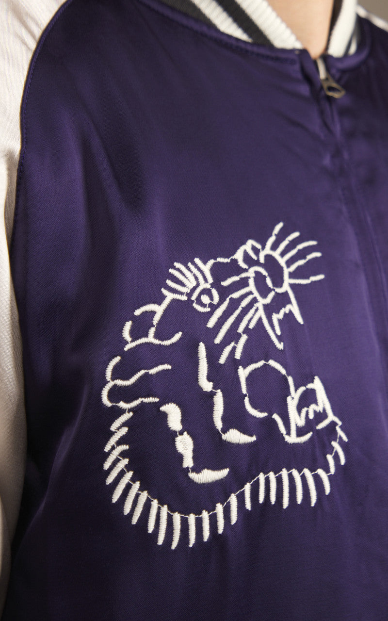 Houston Souvenir Jacket Tiger Navy