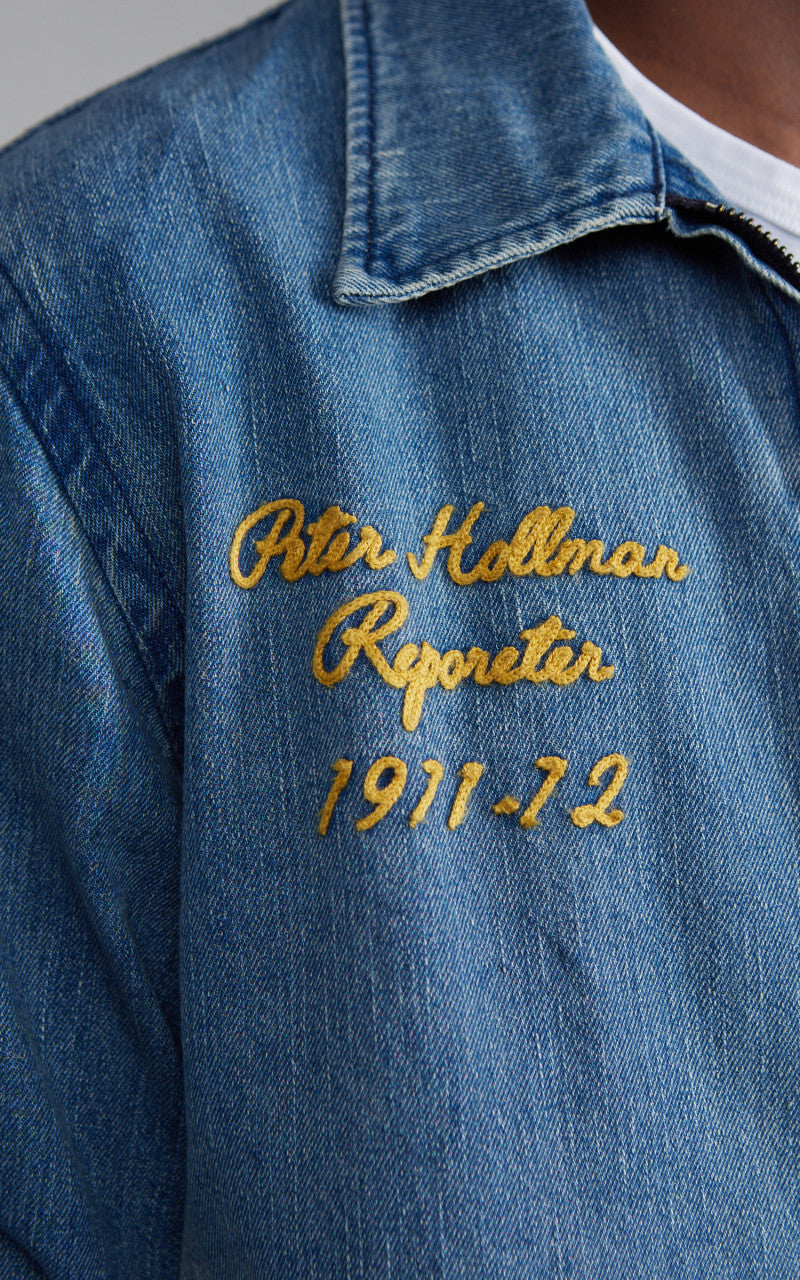 Houston Denim FFA Jacket Indigo Vintage Wash