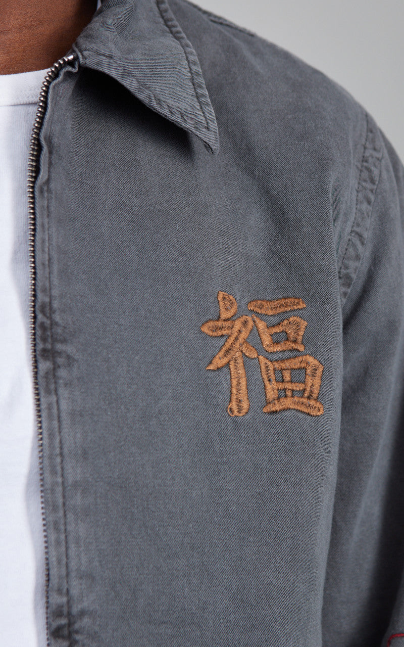 Houston Pigment Vietnam Jacket Tiger Black