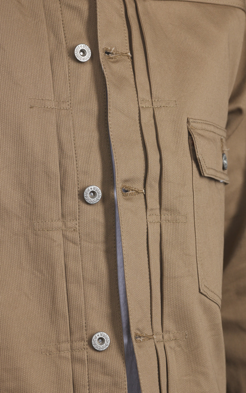 Houston Type 1 Pique Jacket T-Back Mocha