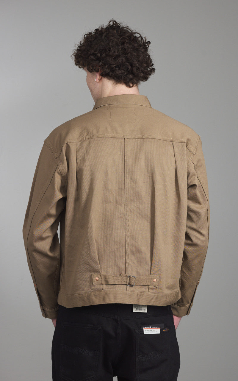 Houston Type 1 Pique Jacket T-Back Mocha