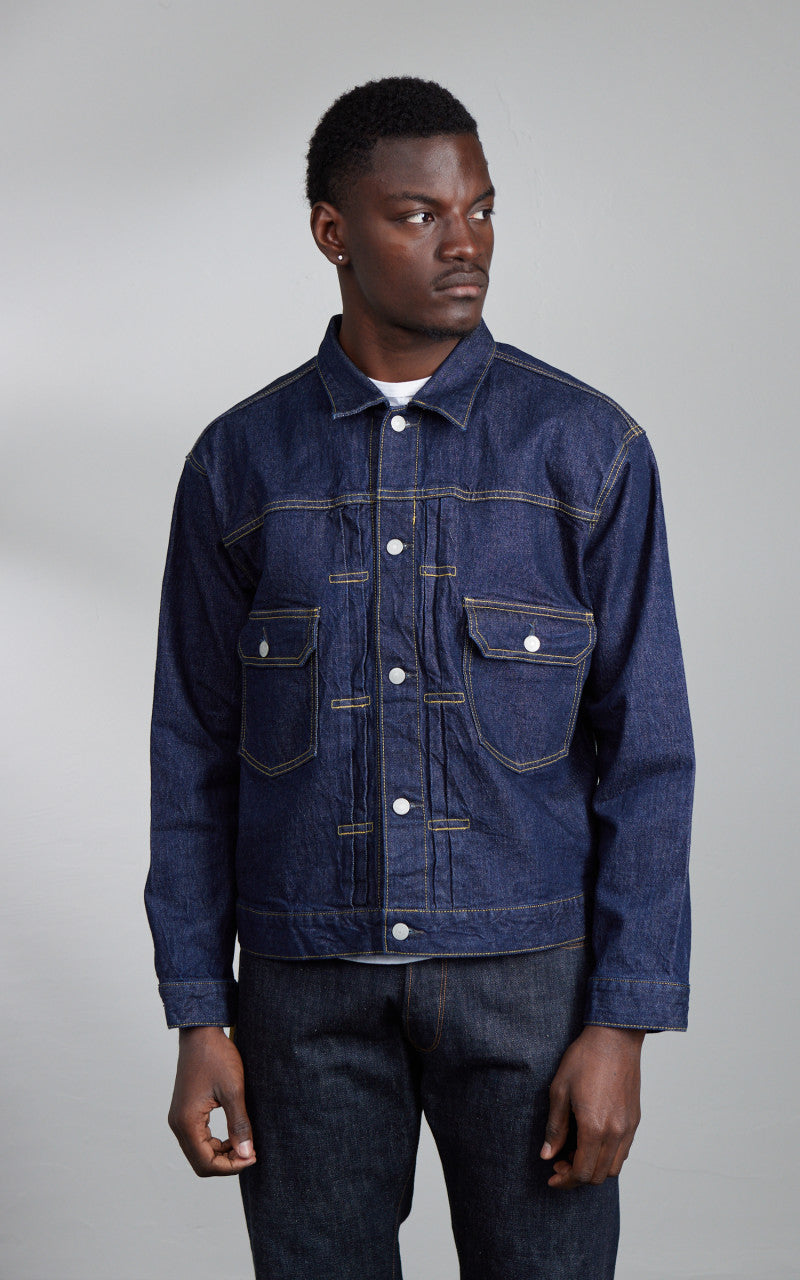 Houston Cone Denim Type 2 Denim Jacket Indigo One Wash