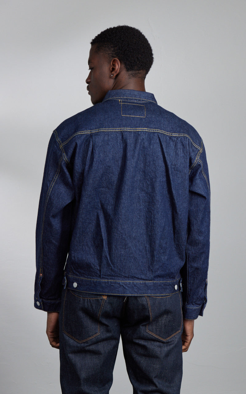 Houston Cone Denim Type 2 Denim Jacket Indigo One Wash