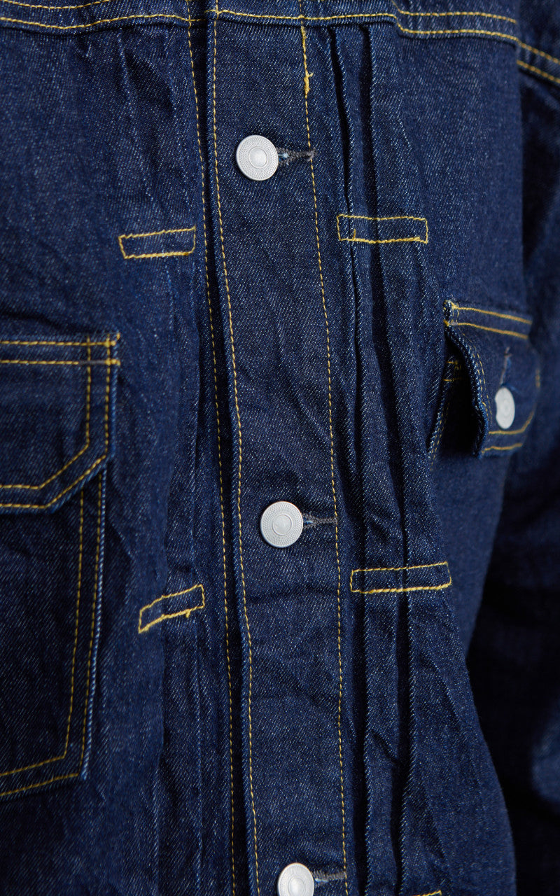 Houston Cone Denim Type 2 Denim Jacket Indigo One Wash