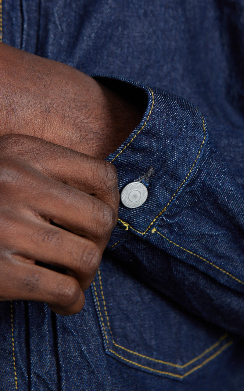 Houston Cone Denim Type 2 Denim Jacket Indigo One Wash
