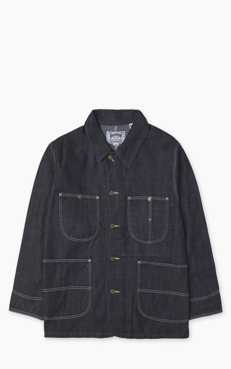Houston US Cotton Denim Coverall Indigo One Wash