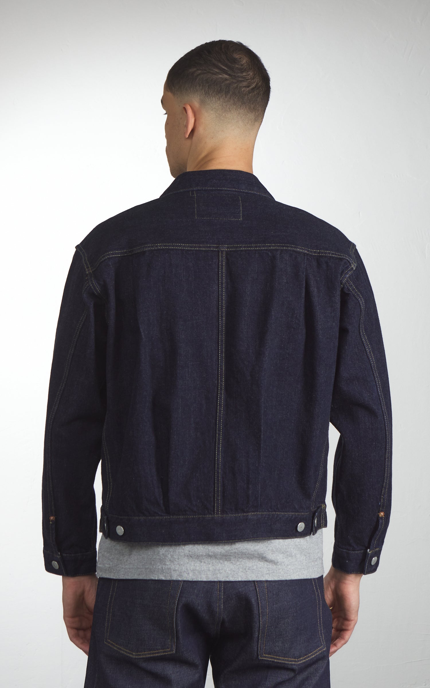 Houston Type 2 Selvedge Denim Jacket Indigo One Wash