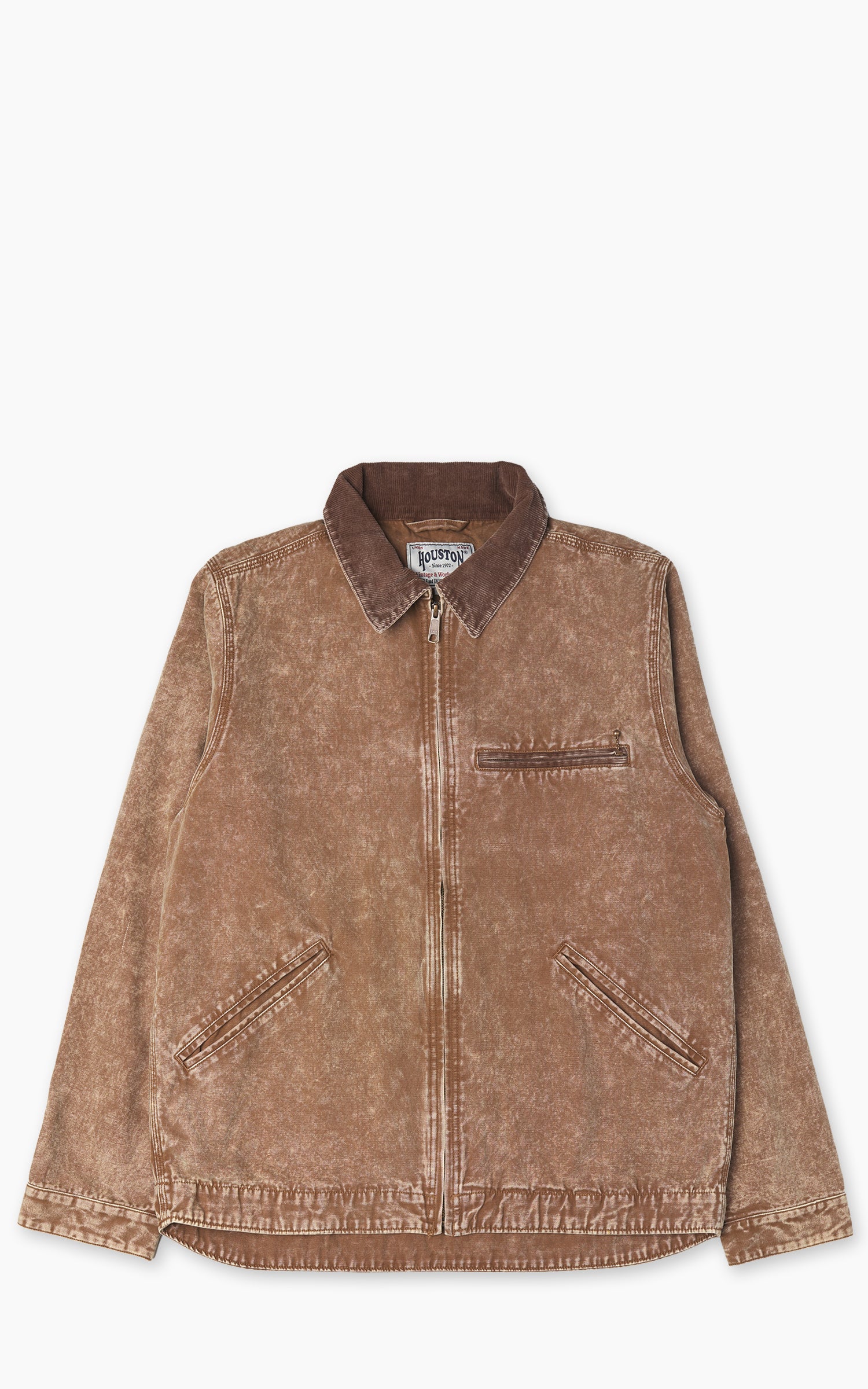 Houston Fade Work Jacket Brown