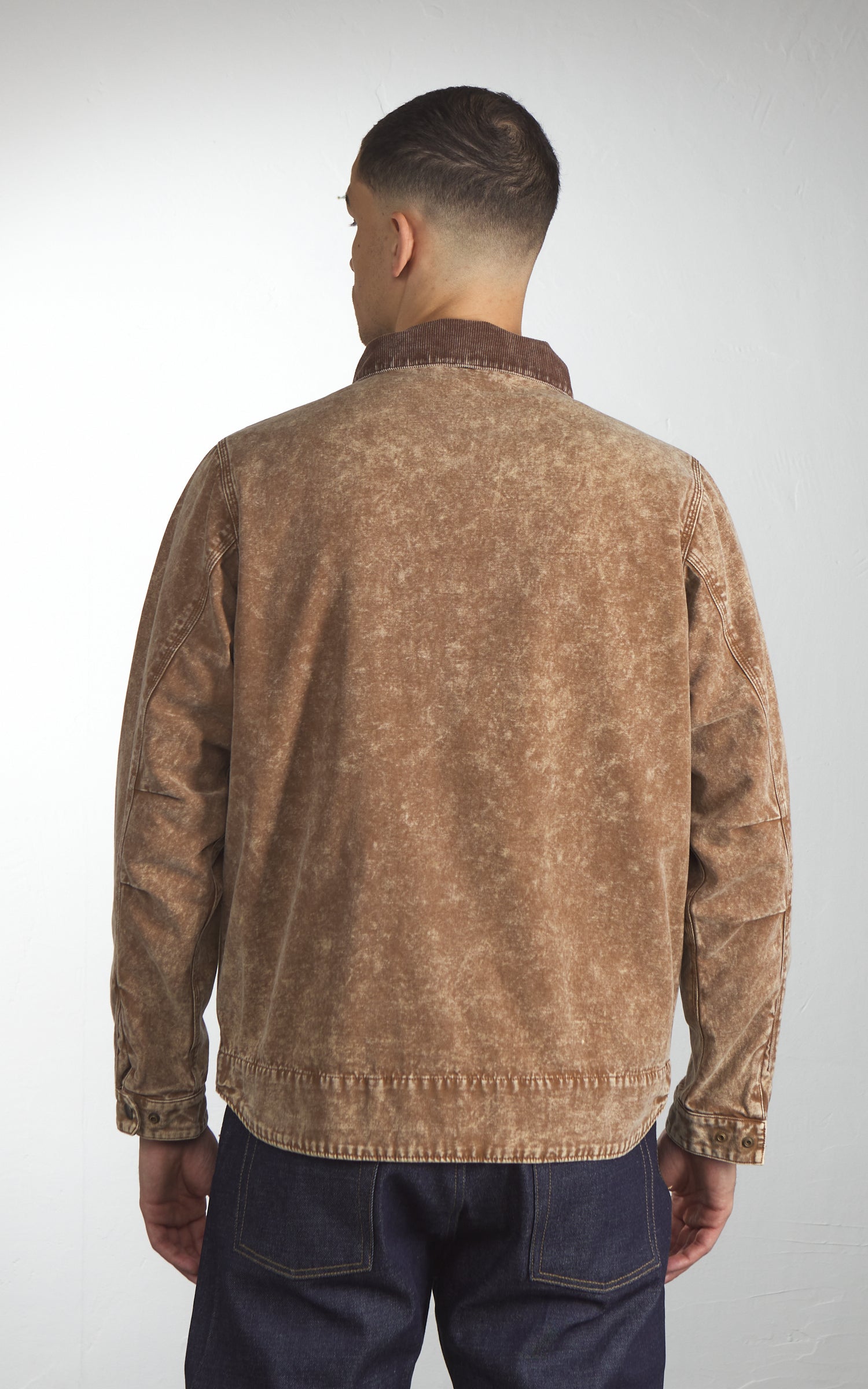 Houston Fade Work Jacket Brown