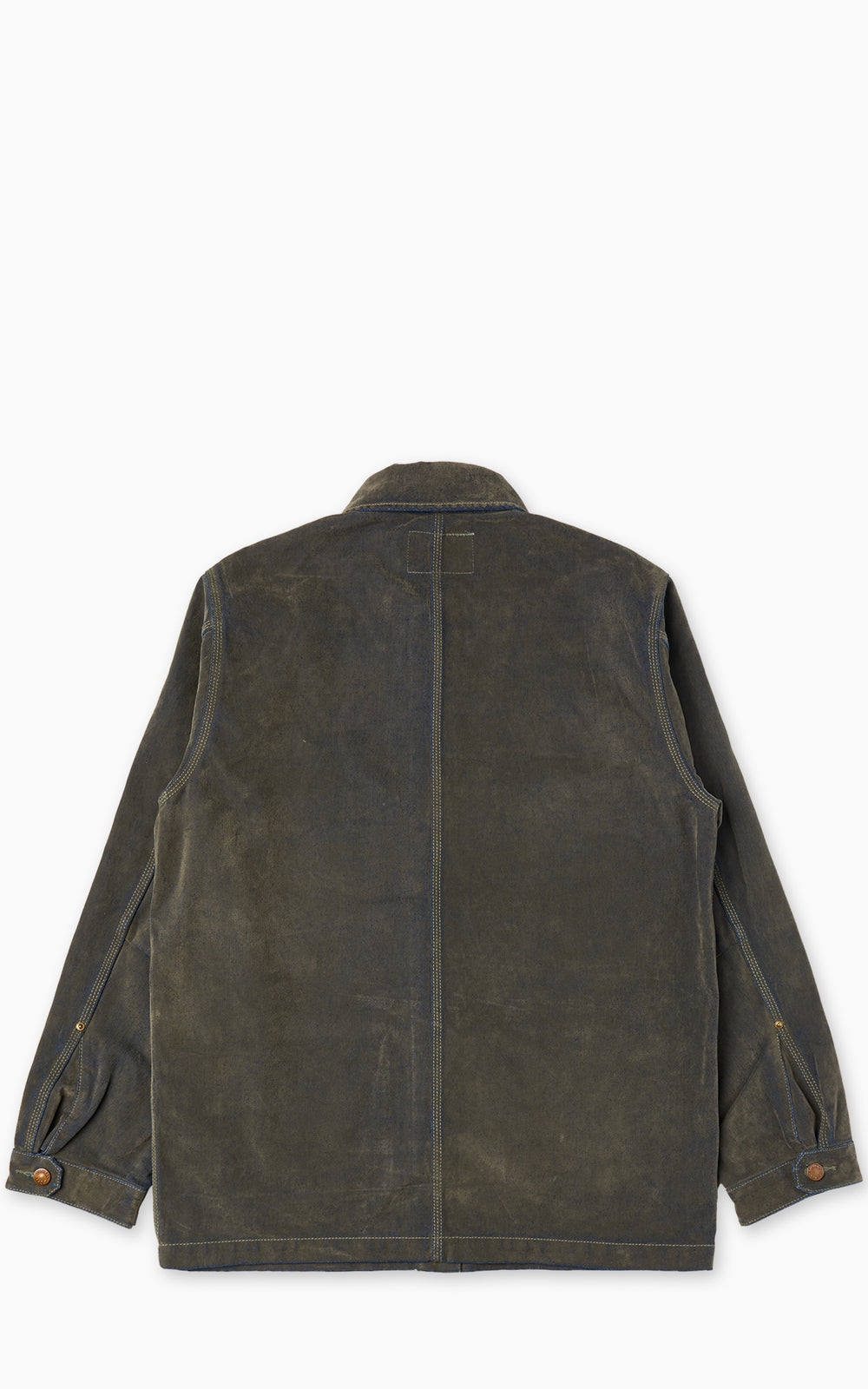 Houston Flocky Denim Coverall Olive