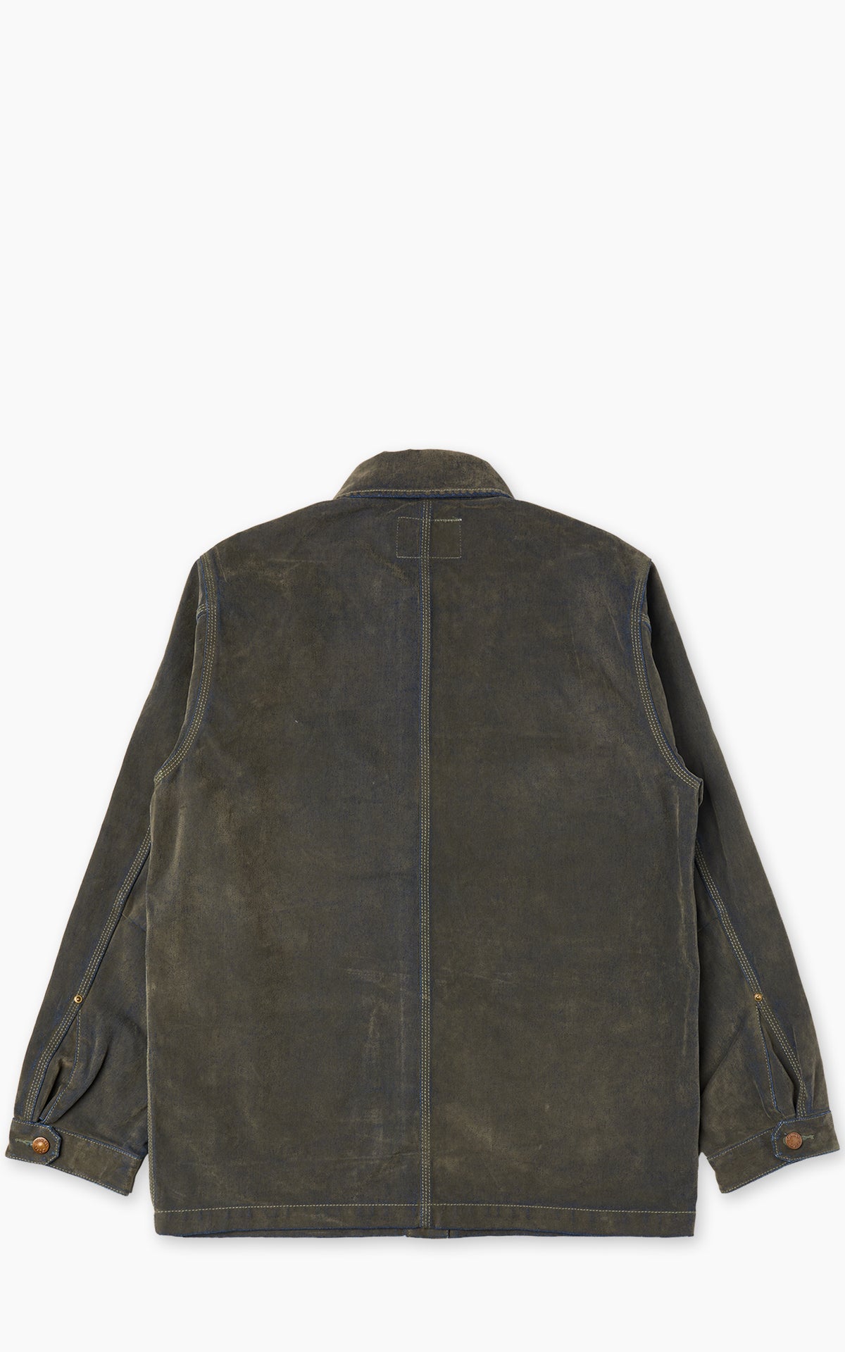 Houston Flocky Denim Overall Olive