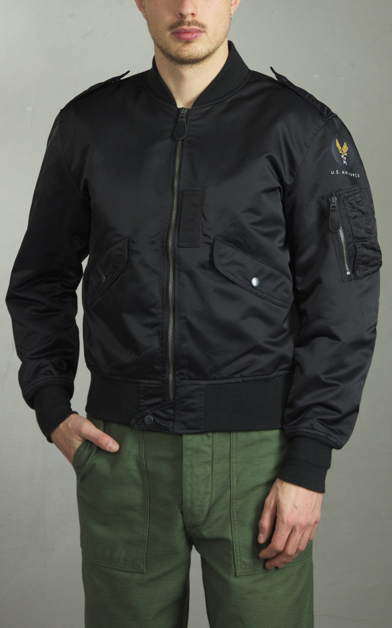 Houston L-2 Flight Jacket Black