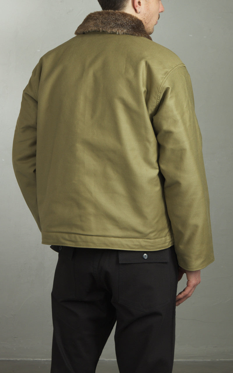 Houston 5N-1 Deck Jacket Heavy Pique Tan