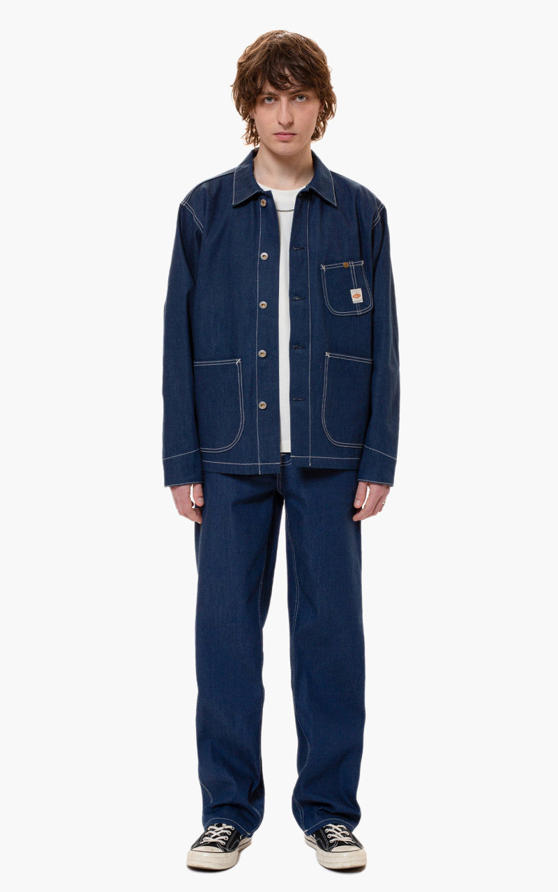 Nudie Jeans Howie Chore Jacket Utility Denim