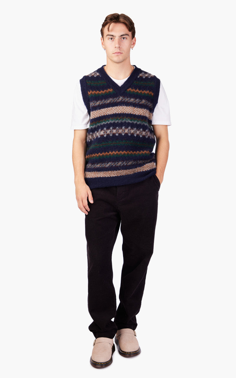 Howlin' A Magic Eye Vest Navy