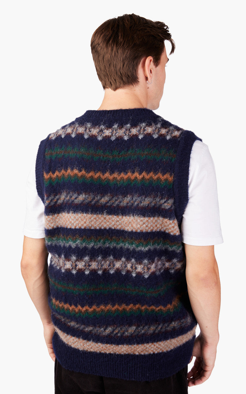 Howlin' A Magic Eye Vest Navy