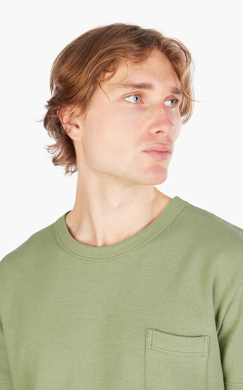 Howlin' Belgian Waffle T-Shirt Agave