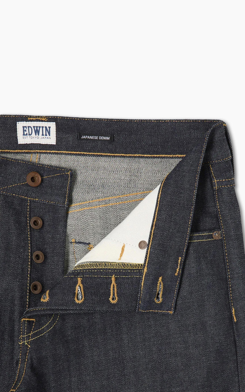 Edwin ED-47 Red Listed Selvage Denim Unwashed 14oz