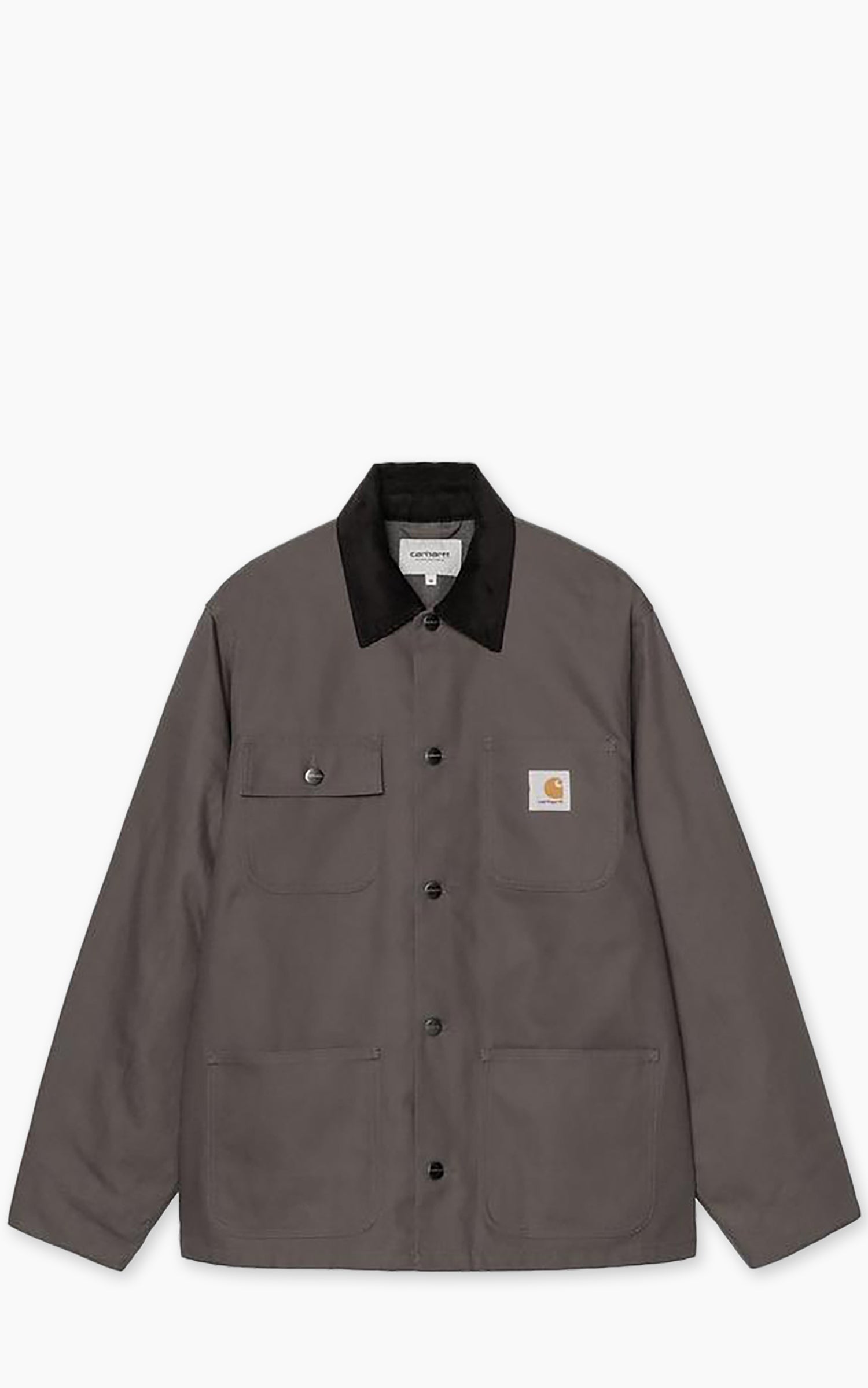 Carhartt WIP Michigan Coat Winter Dearborn Canvas Rigid Graphite/Black