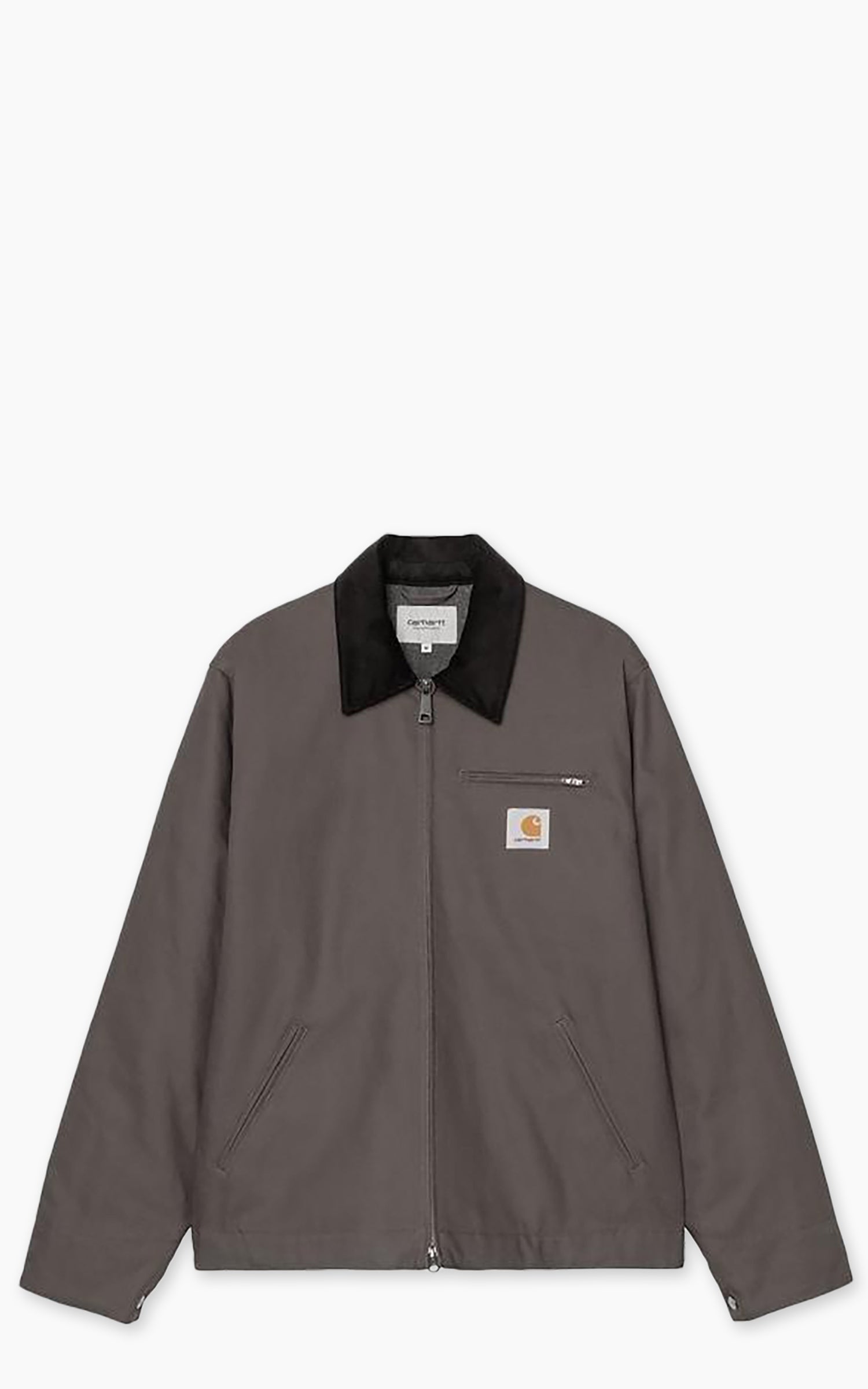 Carhartt WIP Detroit Jacket Winter Dearborn Canvas Rigid Graphite/Black