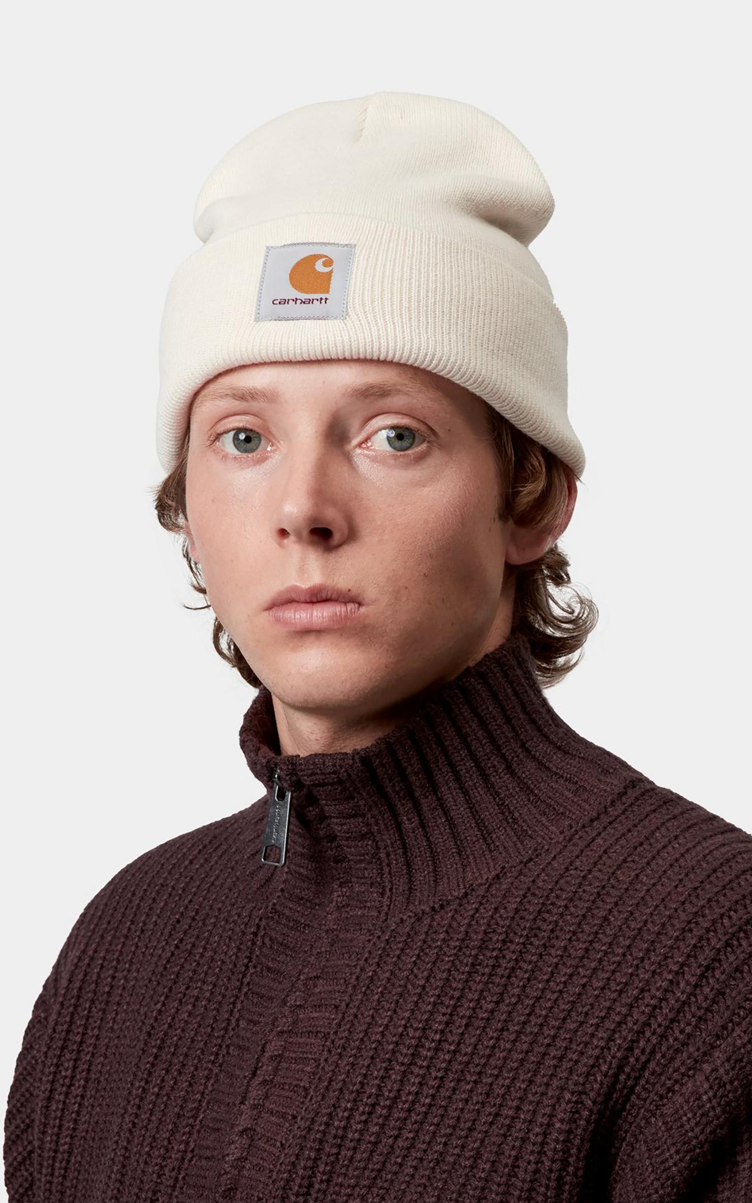 Carhartt WIP Short Watch Hat Natural