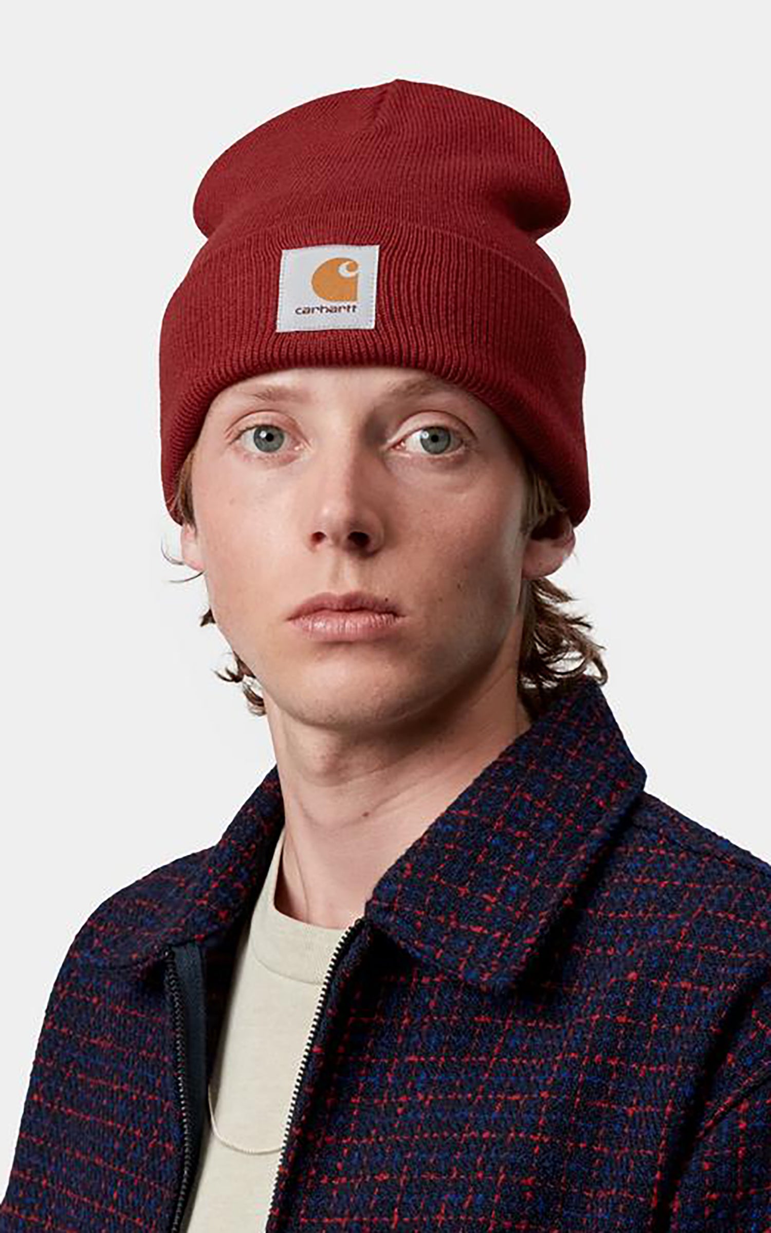 Carhartt WIP Short Watch Hat Scarlet