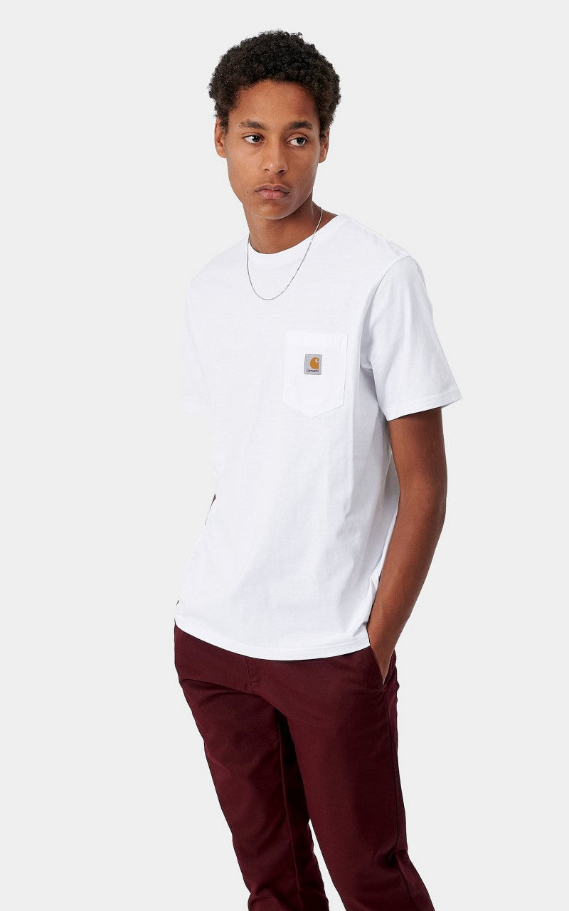 Carhartt WIP S/S Pocket T-Shirt White