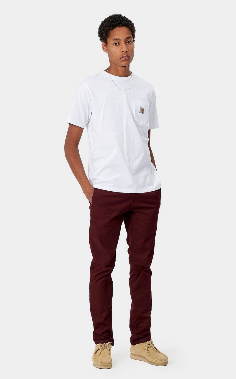 Carhartt WIP S/S Pocket T-Shirt White