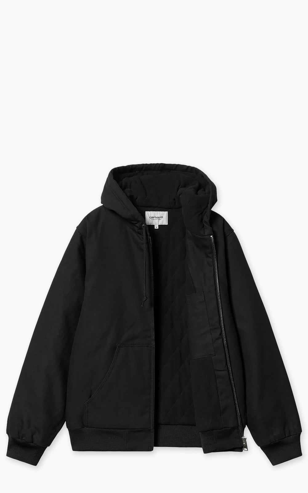 Carhartt WIP Active Jacket Winter Dearborn Canvas Rigid Black