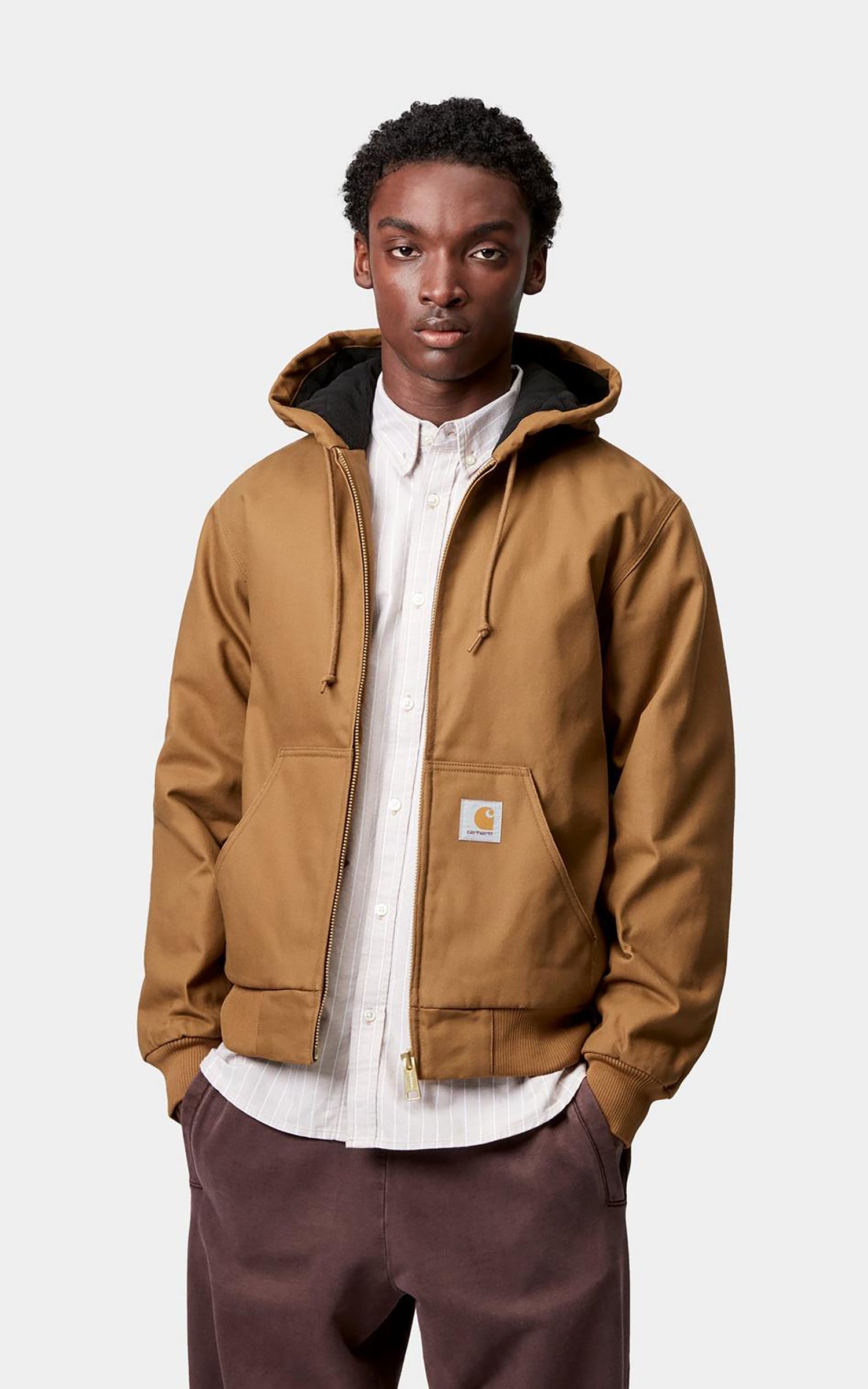 Carhartt ブラウン コート Thinsulate Full Swing® Loose Fit Quick Duck Insulated Jacket - 3 Warmest