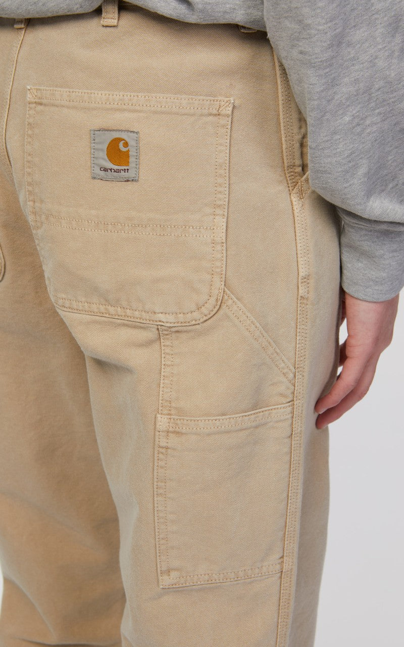 Carhartt WIP Single Knee Pant Dearborn Canvas Faded Dusty Hamilton Brown