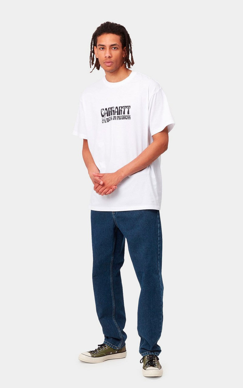 Carhartt WIP Newel Pant Blue Stone Washed