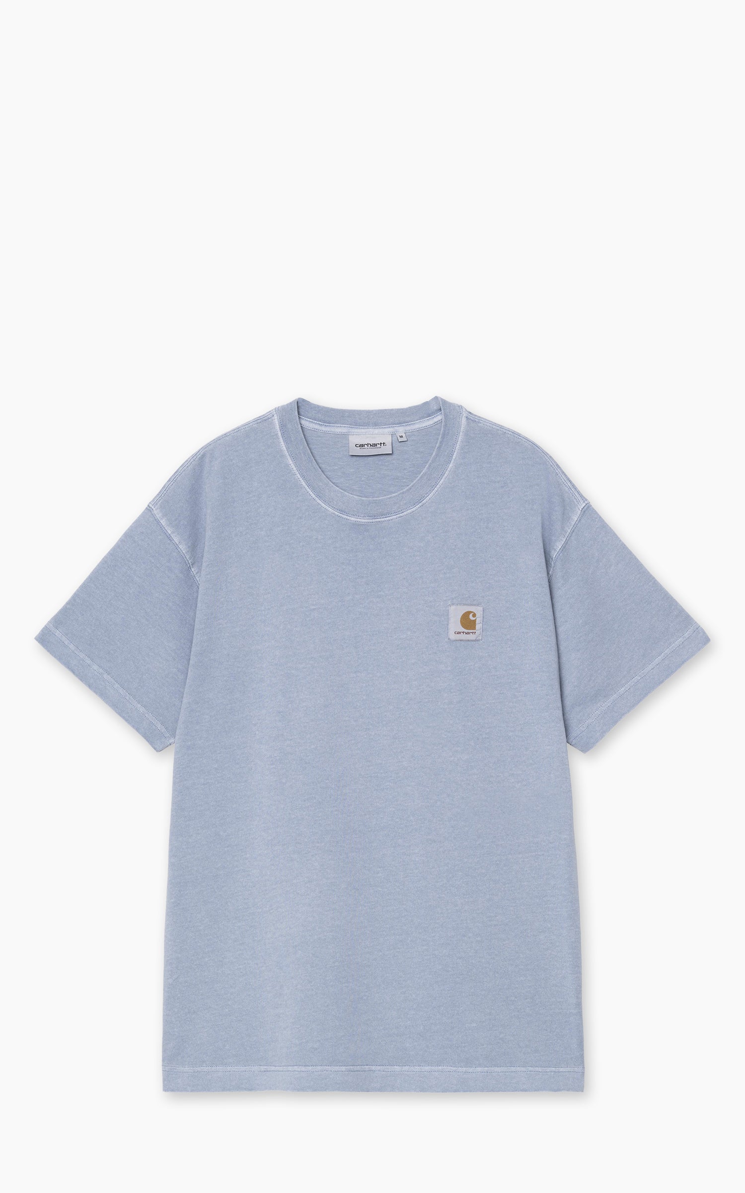 Carhartt WIP S/S Nelson T-Shirt Garment Dyed Gentle Blue