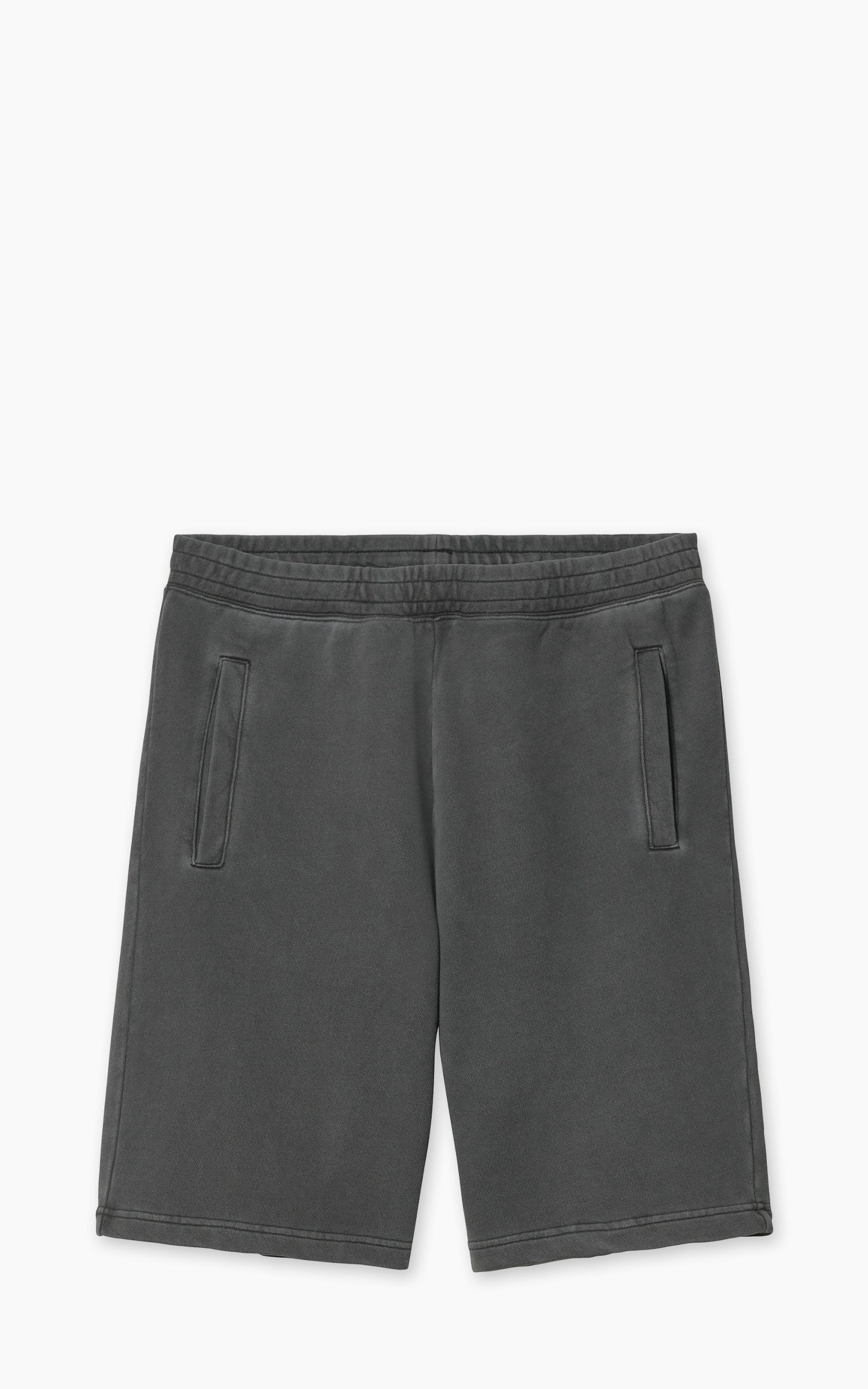 Carhartt WIP Nelson Sweat Short Garment Dyed Black