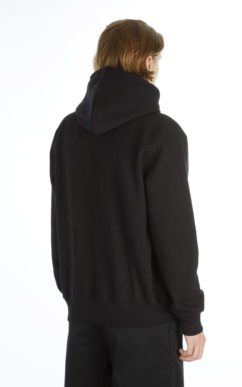 Carhartt WIP Hooded Carhartt Sweat Black/White