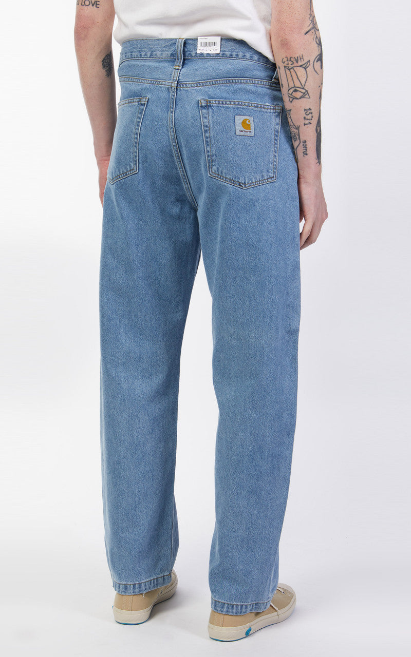 Carhartt WIP Landon Pant Blue Heavy Stone Wash