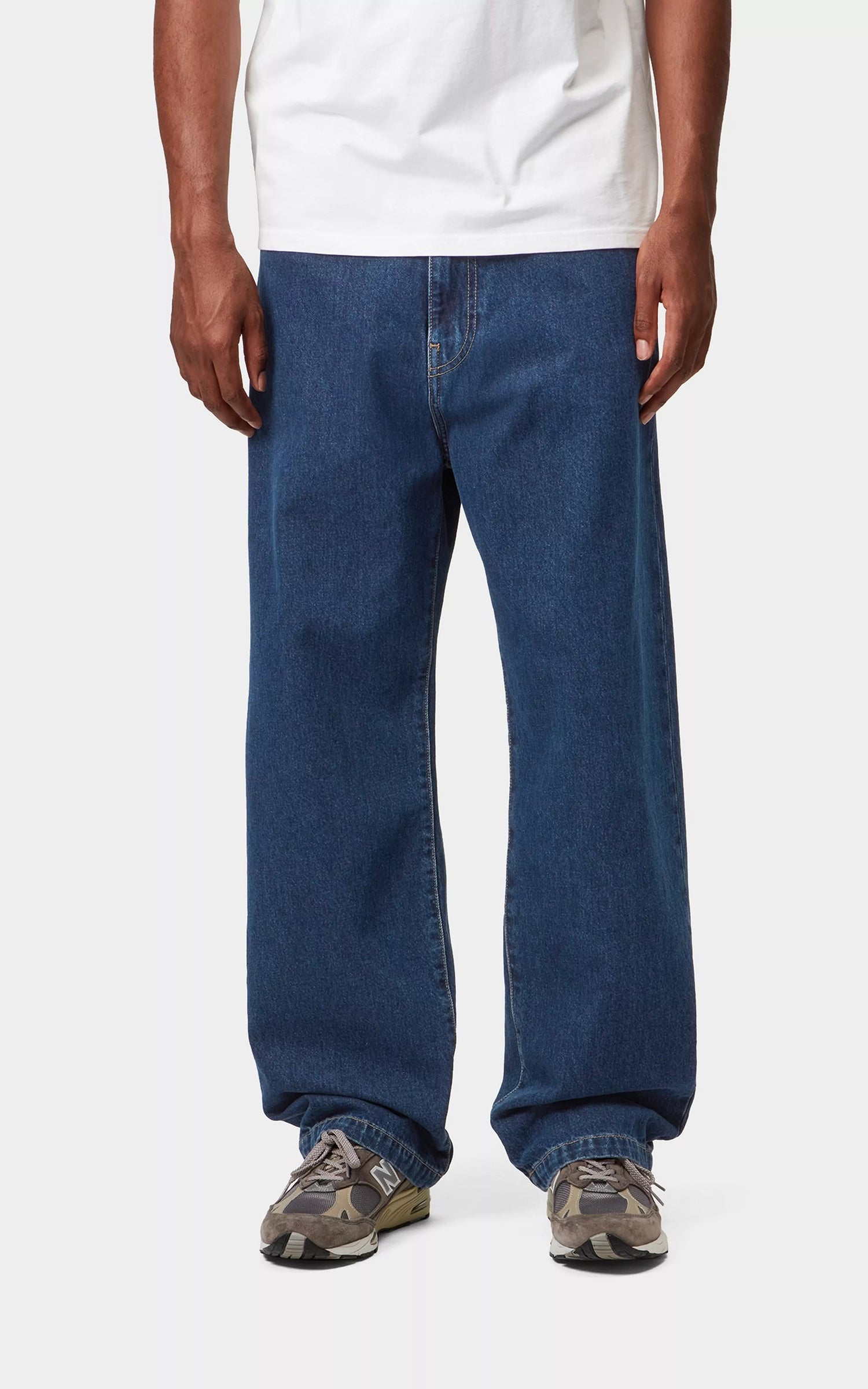 Carhartt WIP Landon Pant Robertson Denim Stone Washed Blue