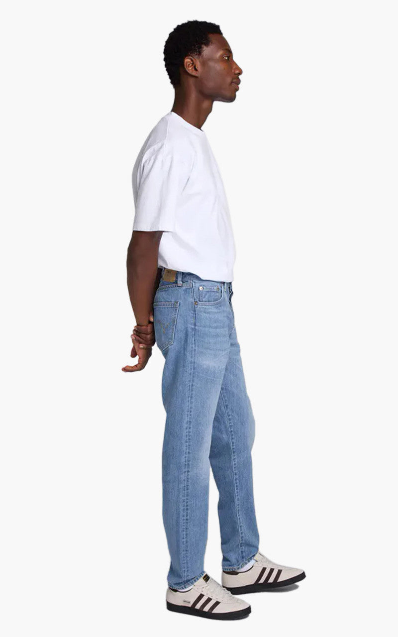 Edwin Regular Tapered "Made in Japan" 12.6oz Yoshiko Left Hand Denim Blue Light Used