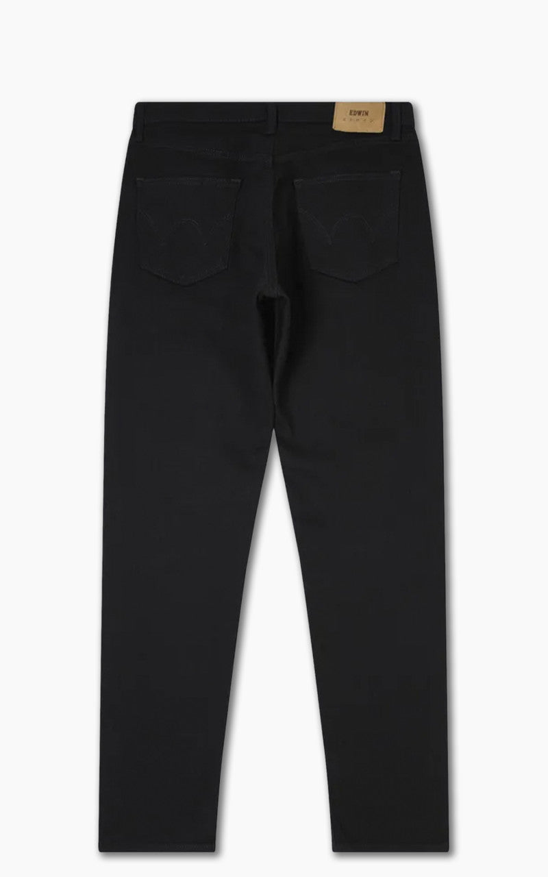 Edwin Regular Tapered Jeans "Made in Japan" Kaihara 12.5oz Black x Black