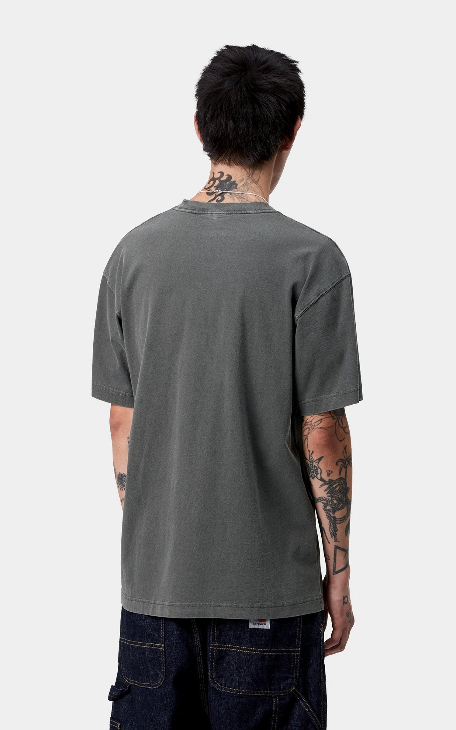 Carhartt WIP S/S Vista T-Shirt Garment Dyed Black