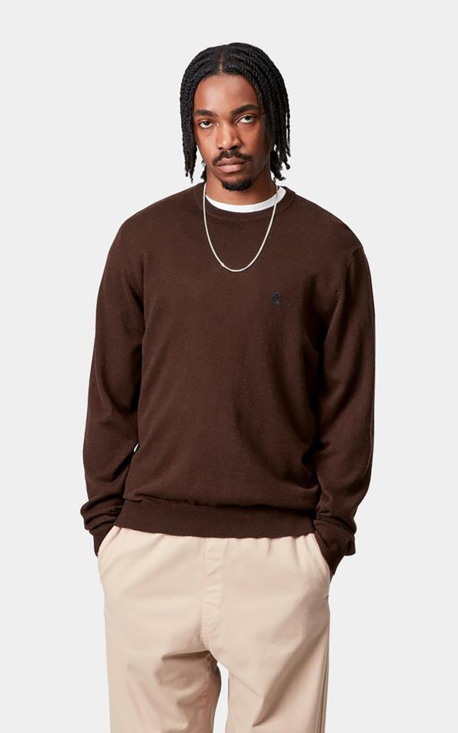 Carhartt WIP Madison Sweater Palisander/Black