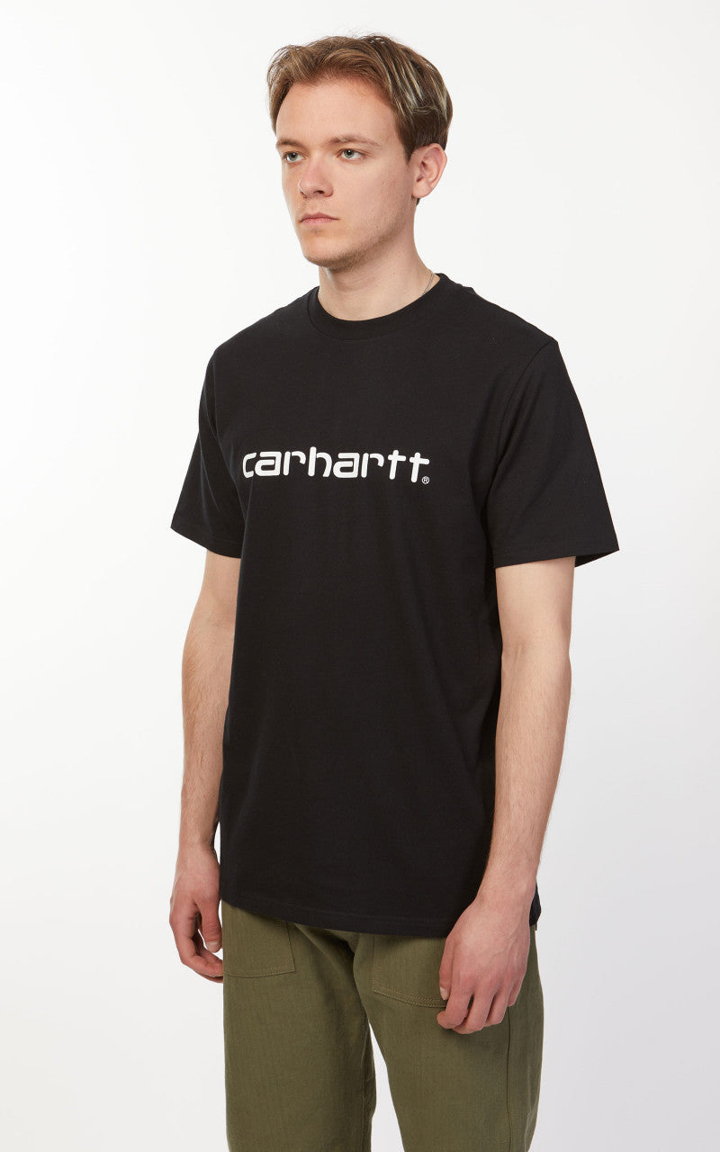 Carhartt WIP S/S Script T-Shirt Black/White