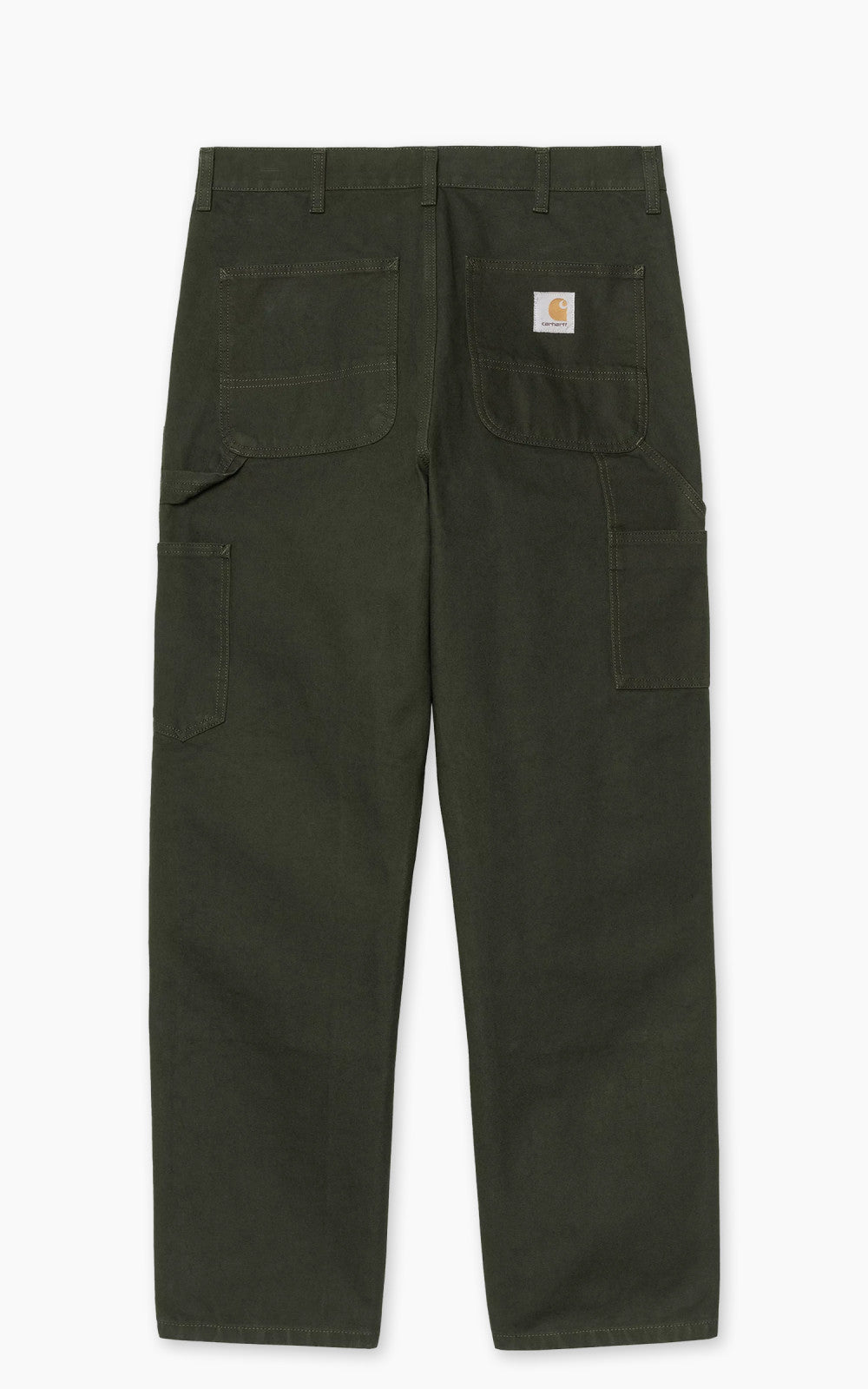 Carhartt WIP Double Knee Pant Dearborn Canvas Rinsed Olive